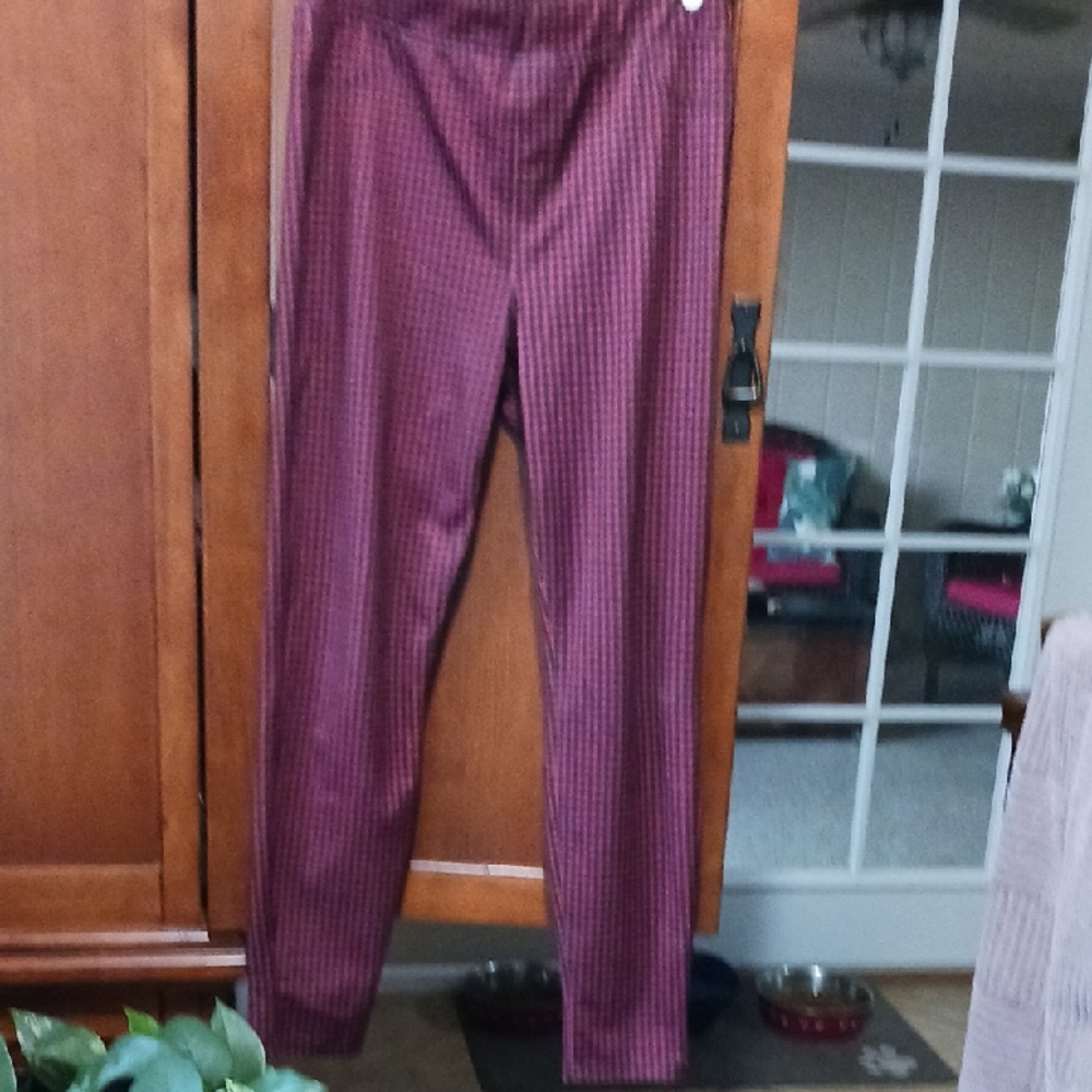 Sanctuary Anthropology-Women's Red and Black Checkered Pants